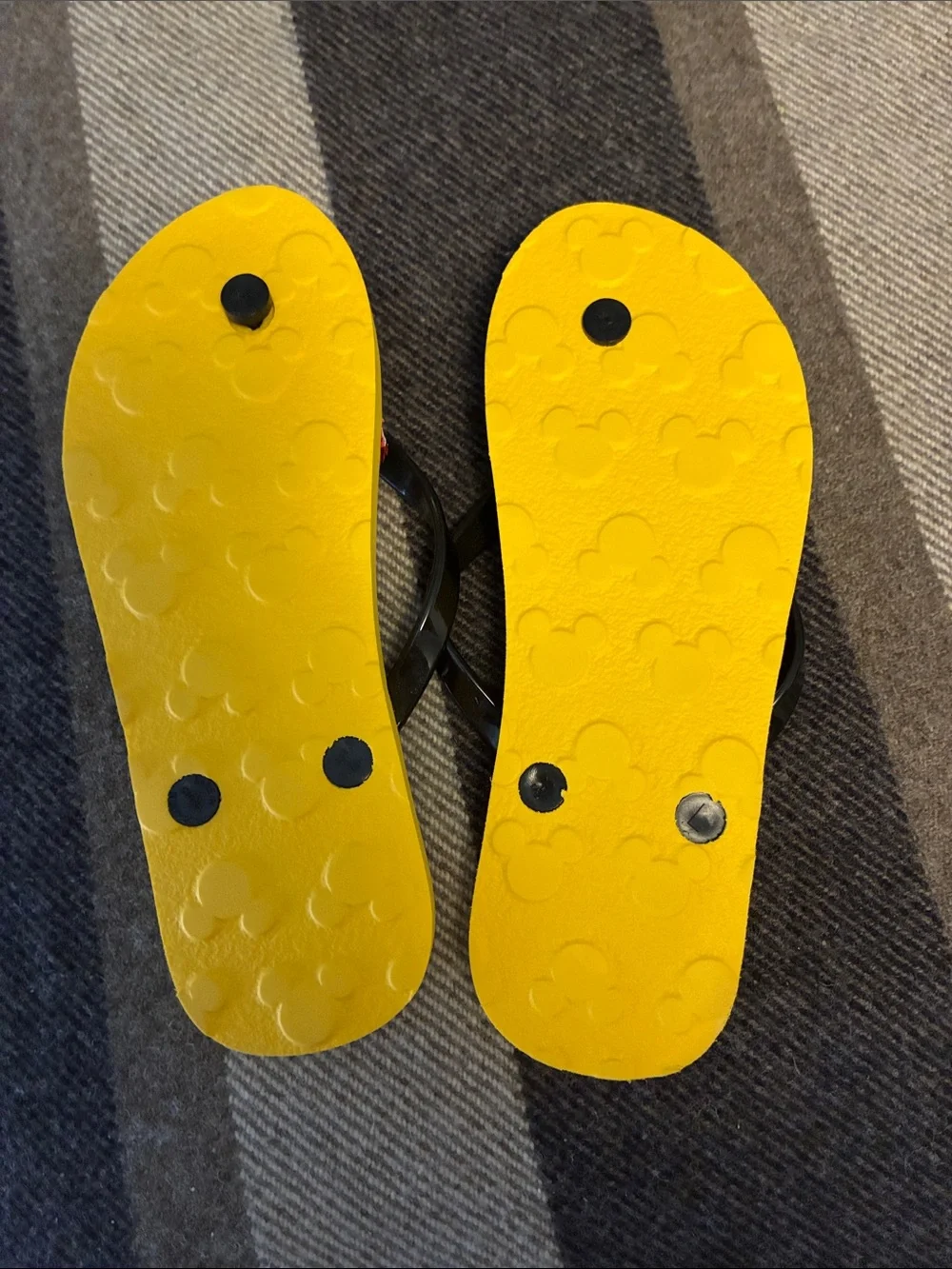 NWOT Mickey and Minnie Flip Flops